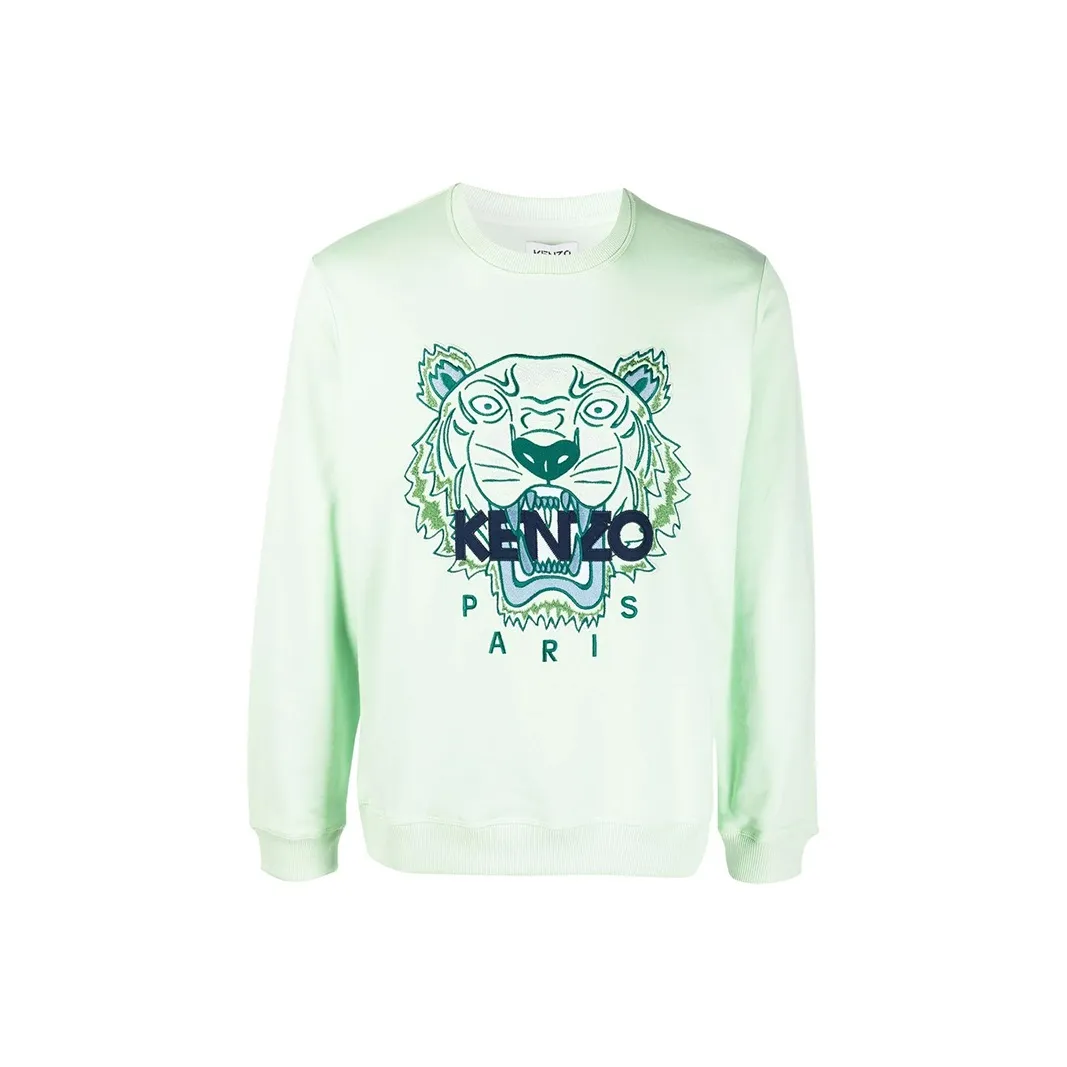 KENZO Sweatshirts Men's Light Green