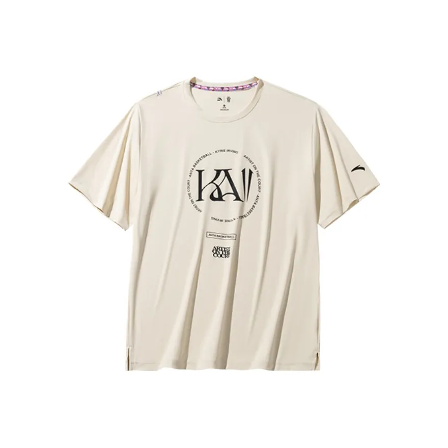 Anta Лунно-белый Унисекс Футболка