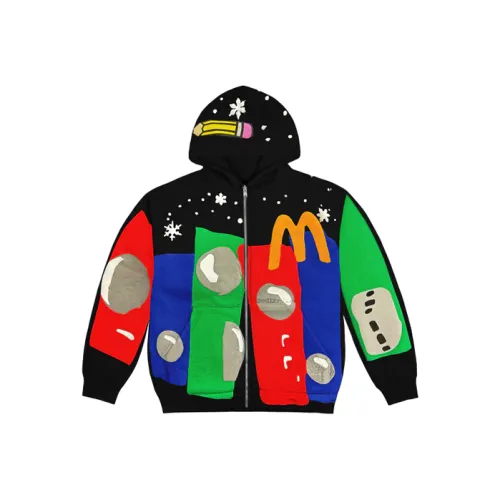 McDonald's Kerwin Frost Co Branded FW23 Черный Унисекс Свитшоты