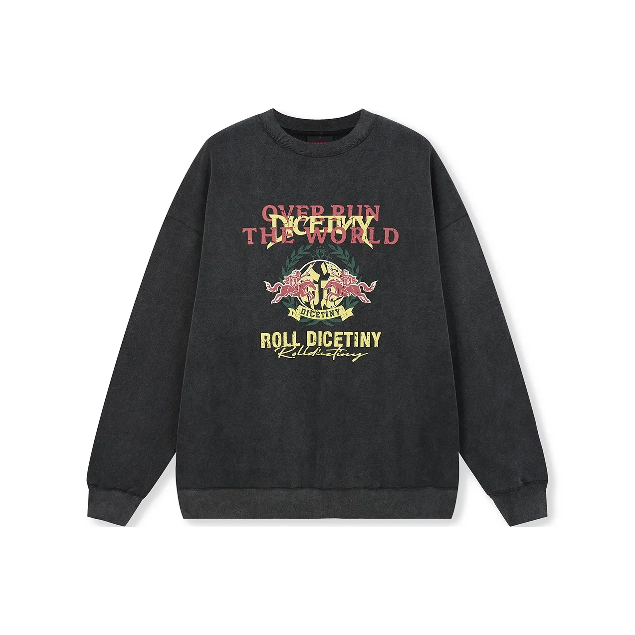 DICETINY Свитшот Унисекс Черный