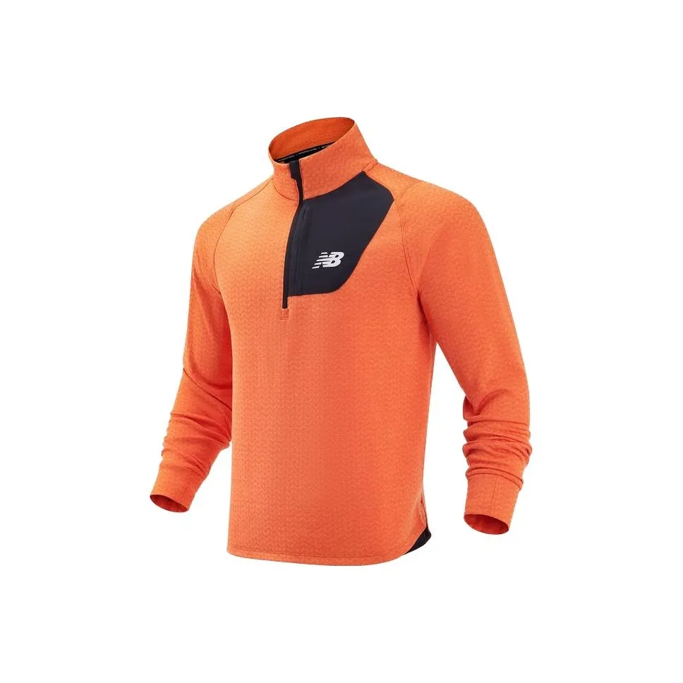 New Balance совместный бренд Heat Grid Апельсин Мужские Свитшоты