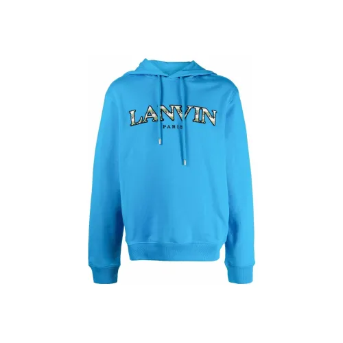 Lanvin Синий Мужские Свитшоты