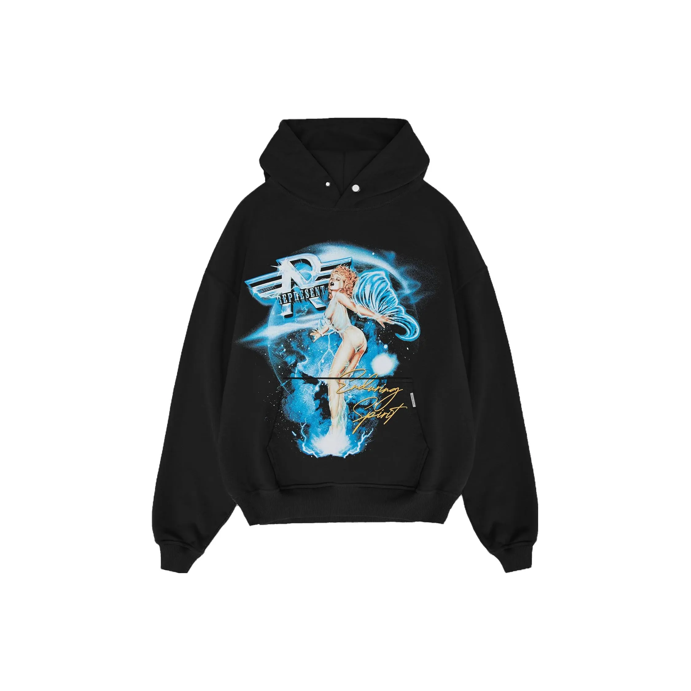 REPRESENT Черные Мужские Свитшоты