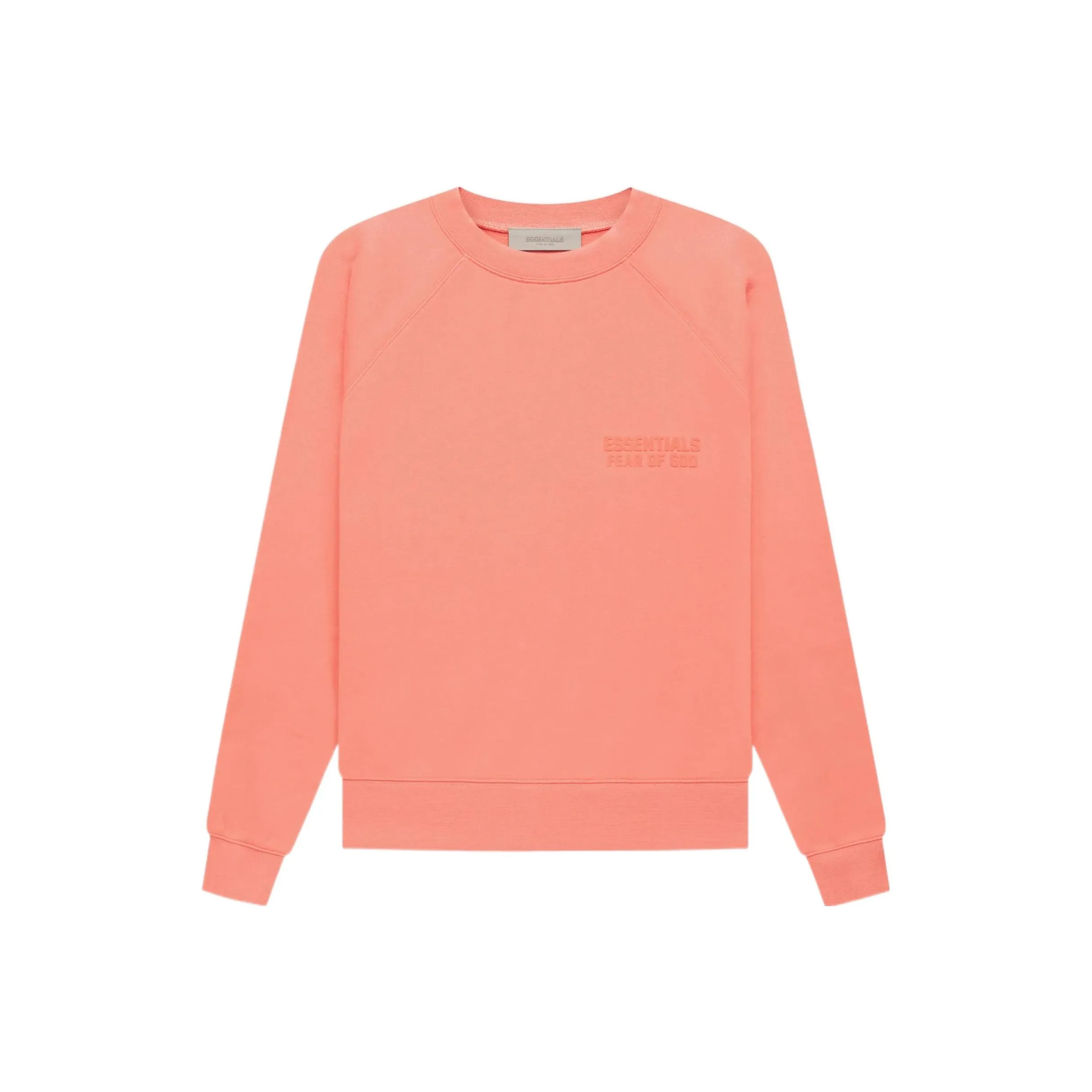 Fear Of God Essentials Свитшот Унисекс Кораллово-красный