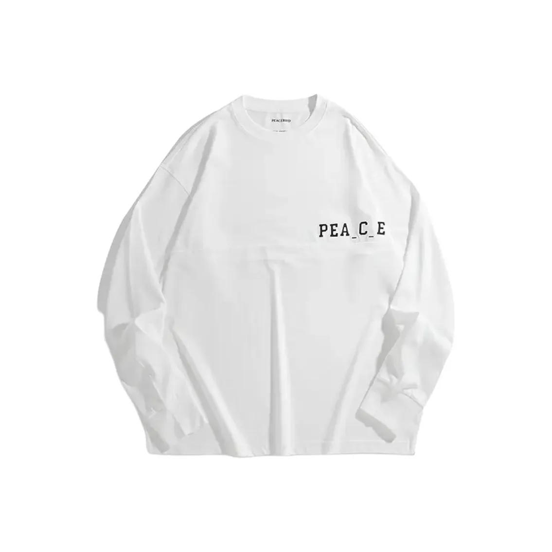 PEACEBIRD MEN Eye C Коллаборация Series T Рубашка Мужская Белая
