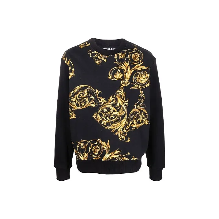 VERSACE JEANS COUTURE Sweatshirt Men's Black