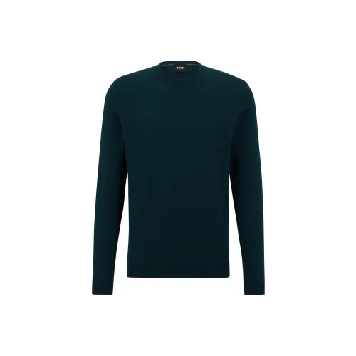 HUGO BOSS Зеленый Мужские Свитшоты