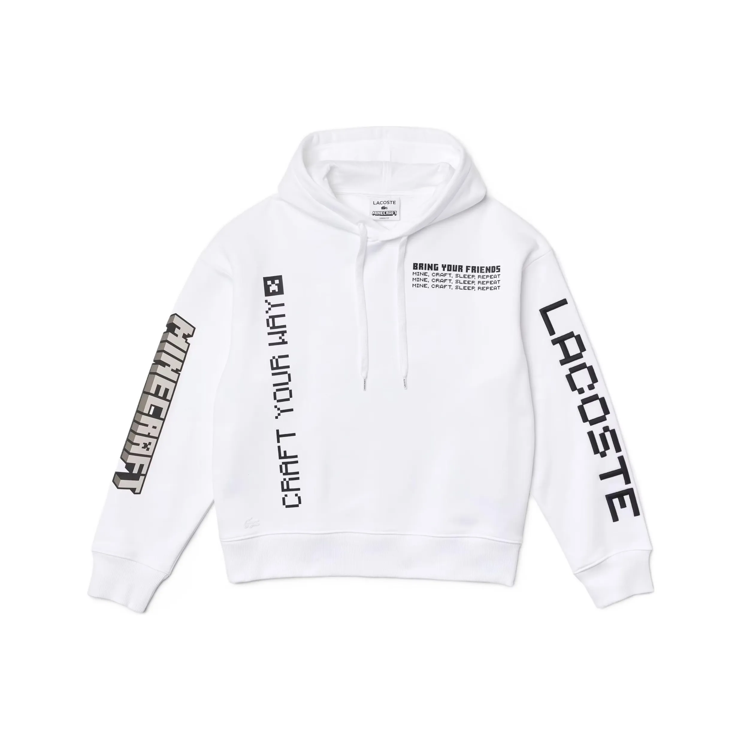 LACOSTE Collaboration Белый Мужской Свитшот