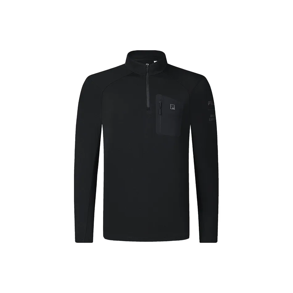 FILA x BBC EARTH T Shirt Men's Pitch Black