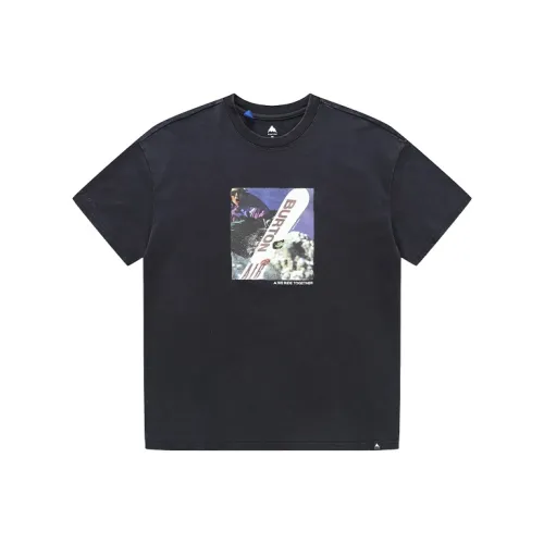 BURTON Черная унисекс футболка