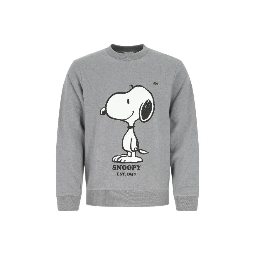 LACOSTE Collaboration Серый Мужской Свитшот