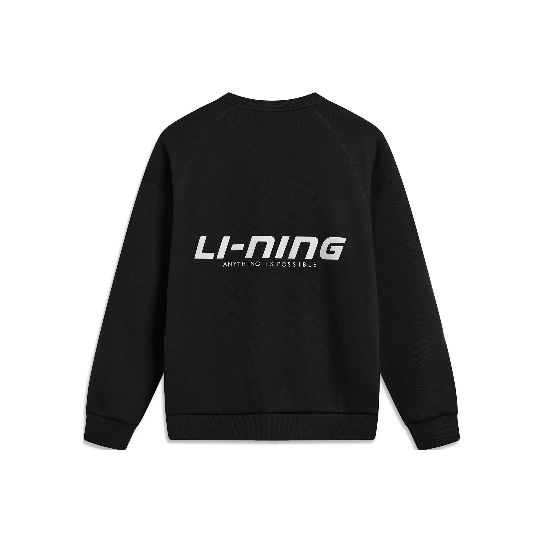 LiNing Sports Fashion Collection Sweatshirt Unisex Black