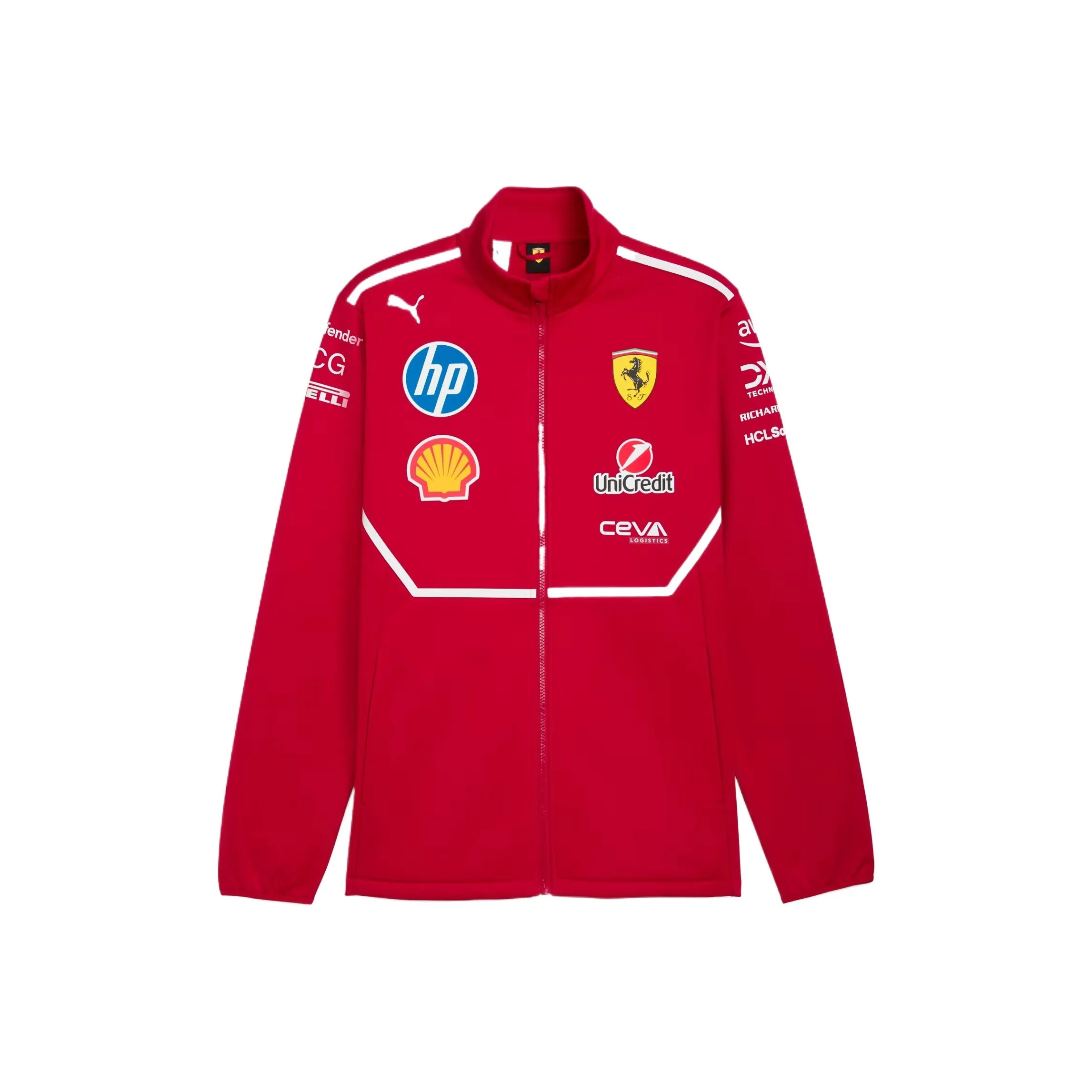 PUMA x SCUDERIA FERRARI TEAM Jacket Men's Dark Color Cherry