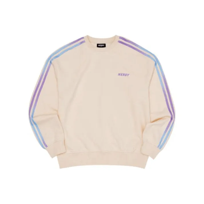 Nerdy Sweatshirts Unisex Cream