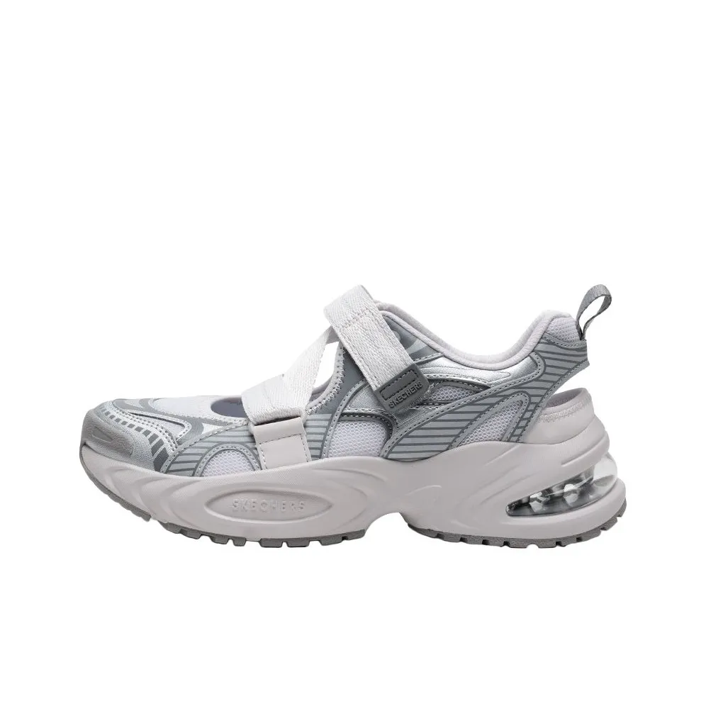 Skechers Street River Trekking Shoes Women's Gray Silver