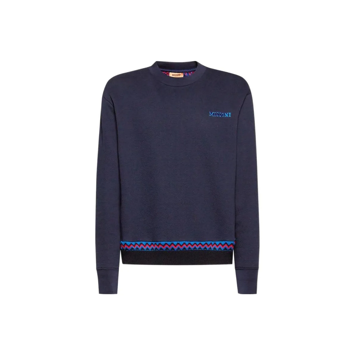MISSONI Zig zag Detail Logo Sweatshirt