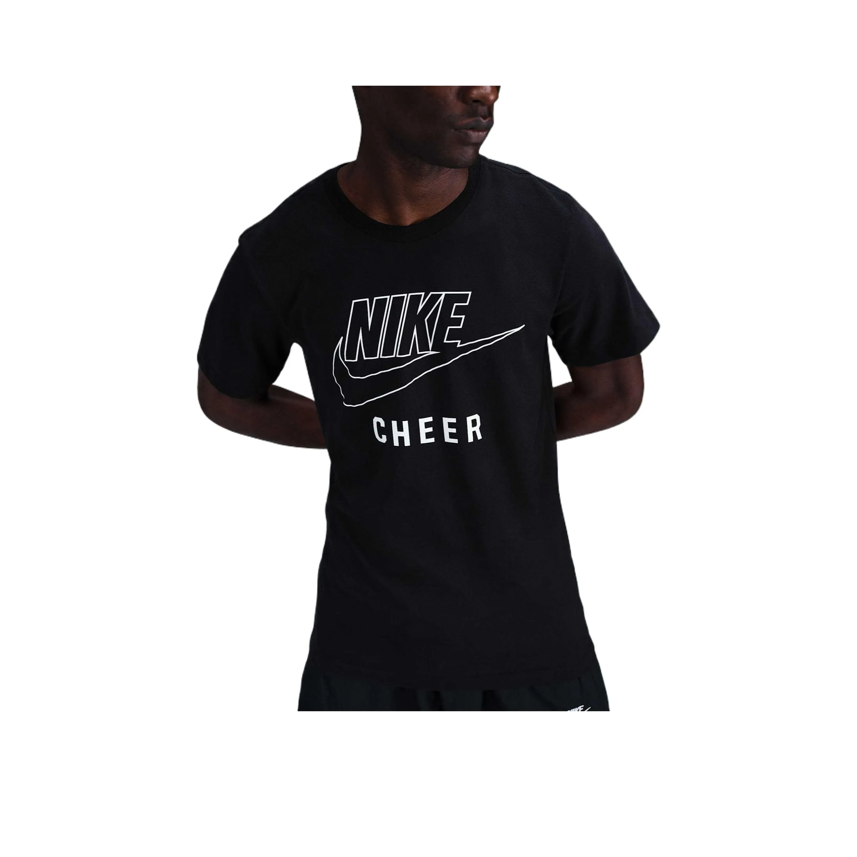 Nike Swoosh T Shirts Men Black