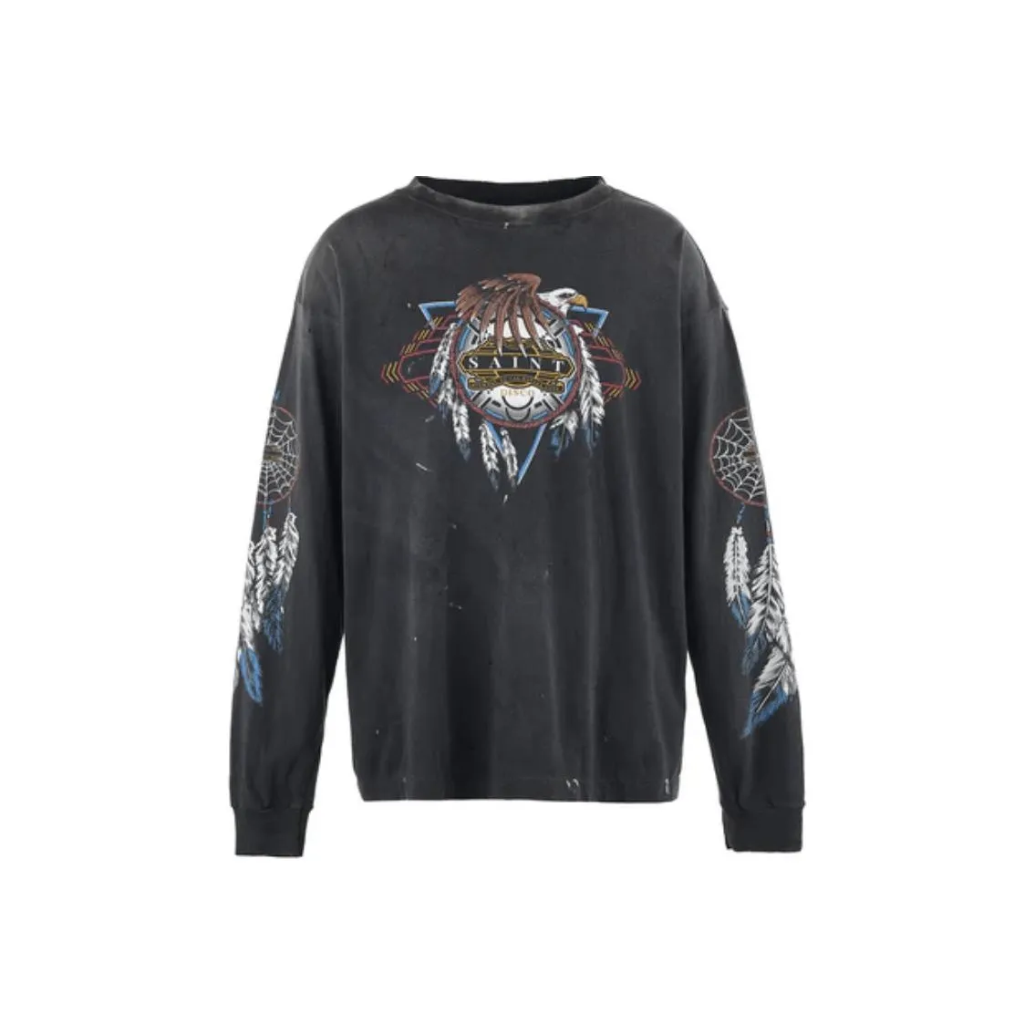 SAINT Mxxxxx TEFLON DISCO Collaboration T-Shirt Унисекс Черный