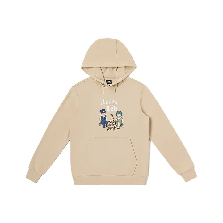 Ли совместный модель Buddy Lee Series FW23 Свитшот Унисекс Light Хаки
