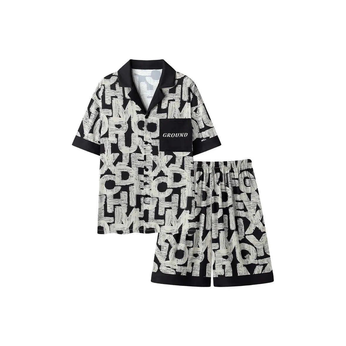 CHUDUAN Pajama Set Men's Image Color