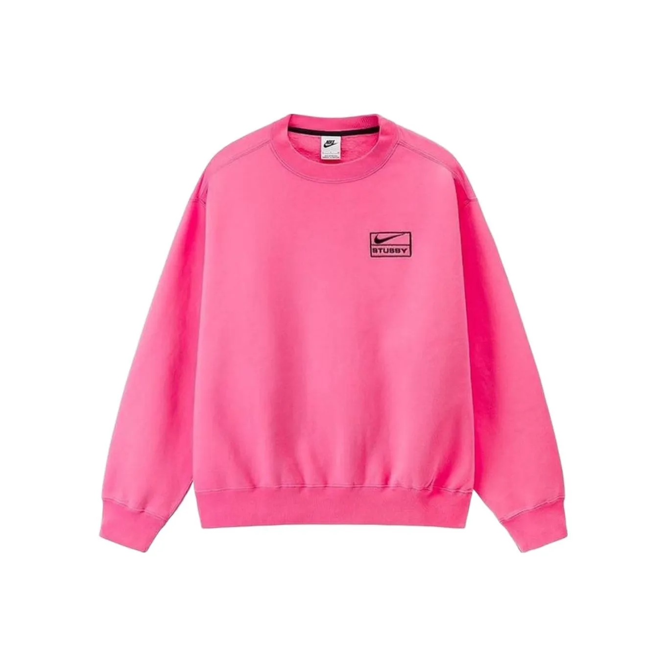 Nike x Stussy Свитшот Азиатская версия Унисекс Розовый