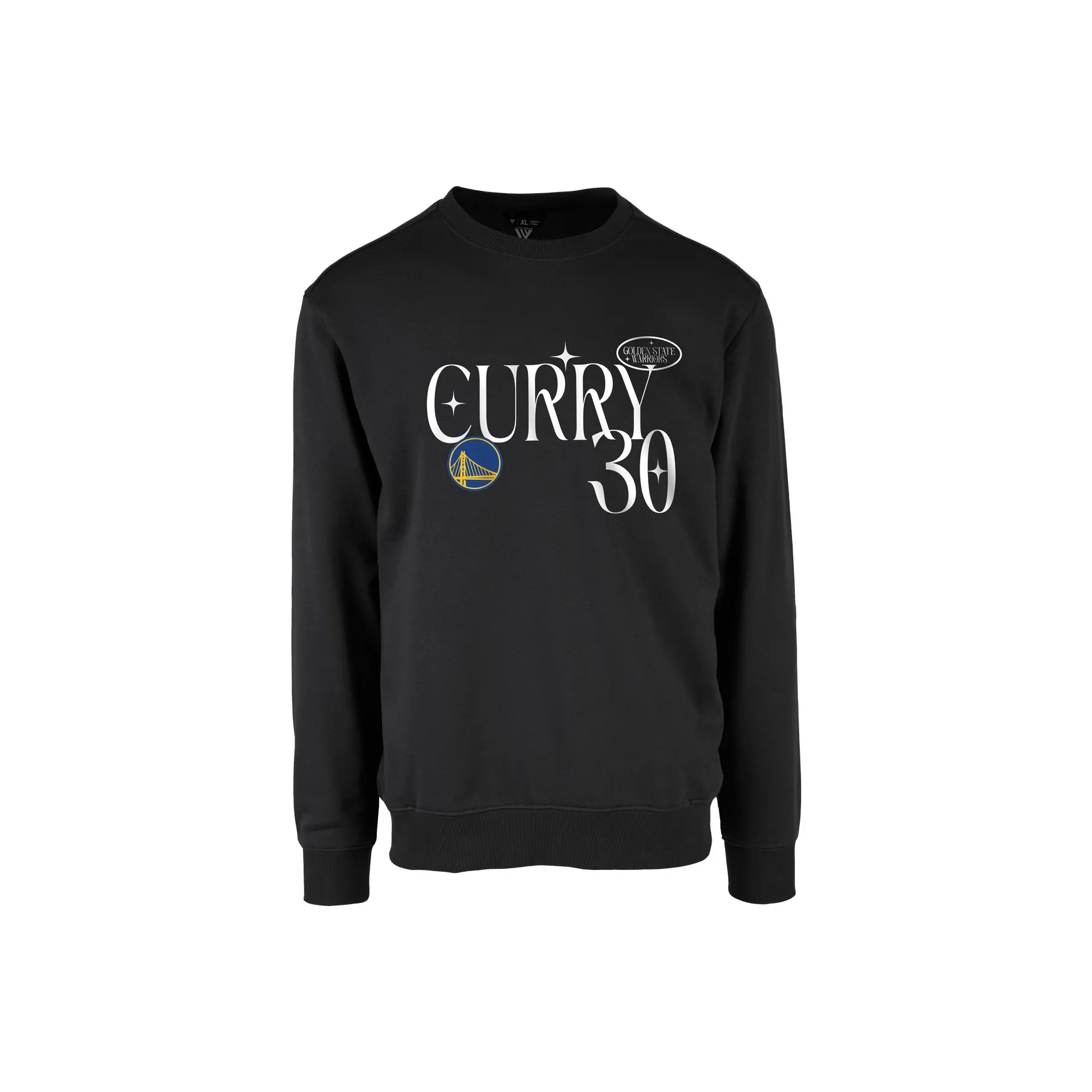 NBA Golden State Warriors Мужские Черные Свитшоты