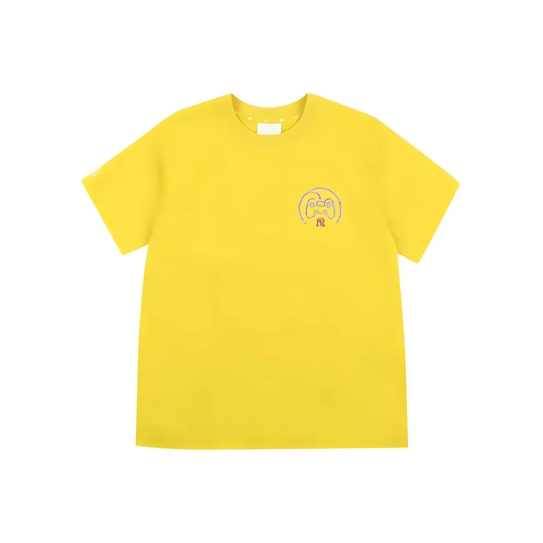 Футболка MLB Base Logo T Унисекс Горчично-желтая