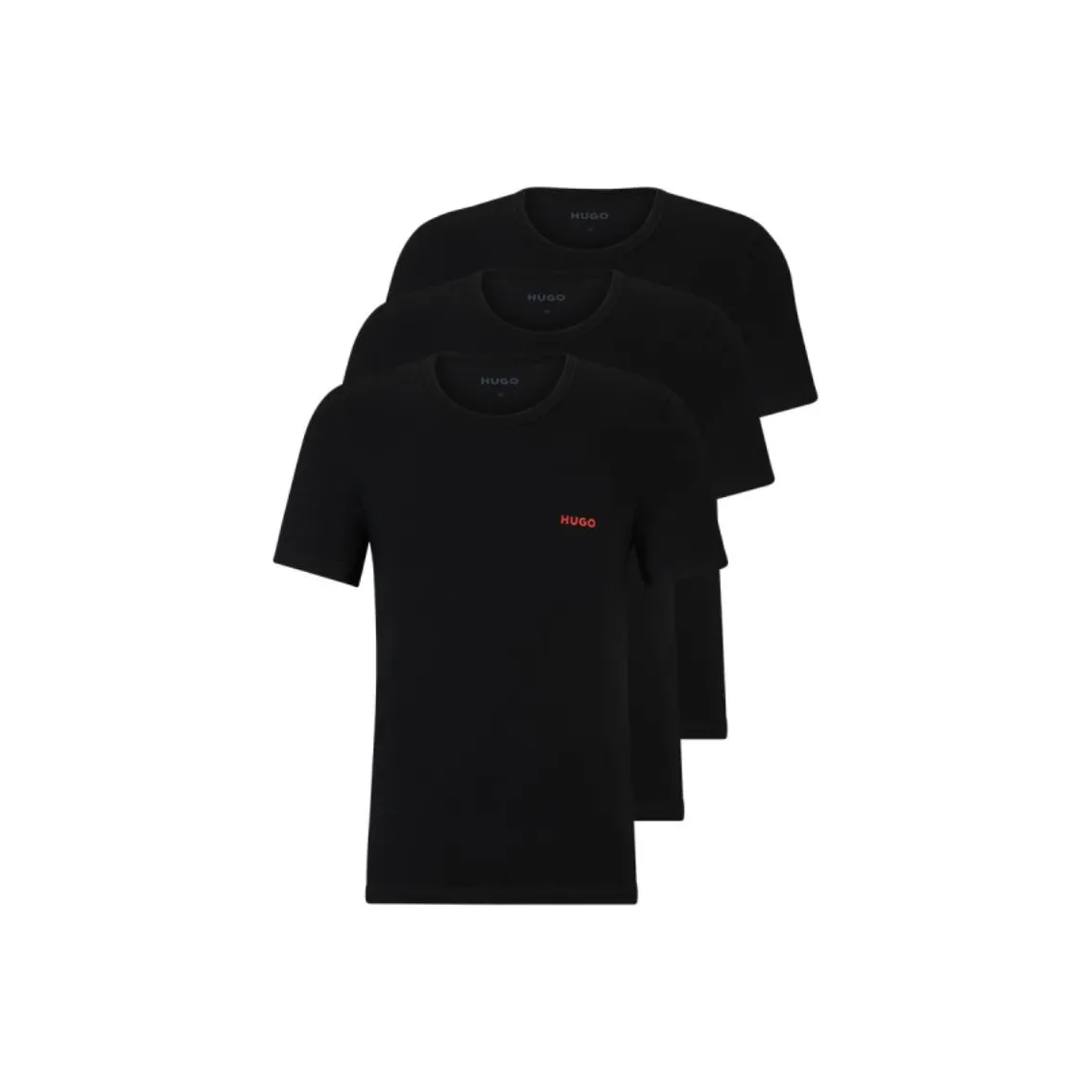 HUGO BOSS T Shirt Men's 3 Pack Black