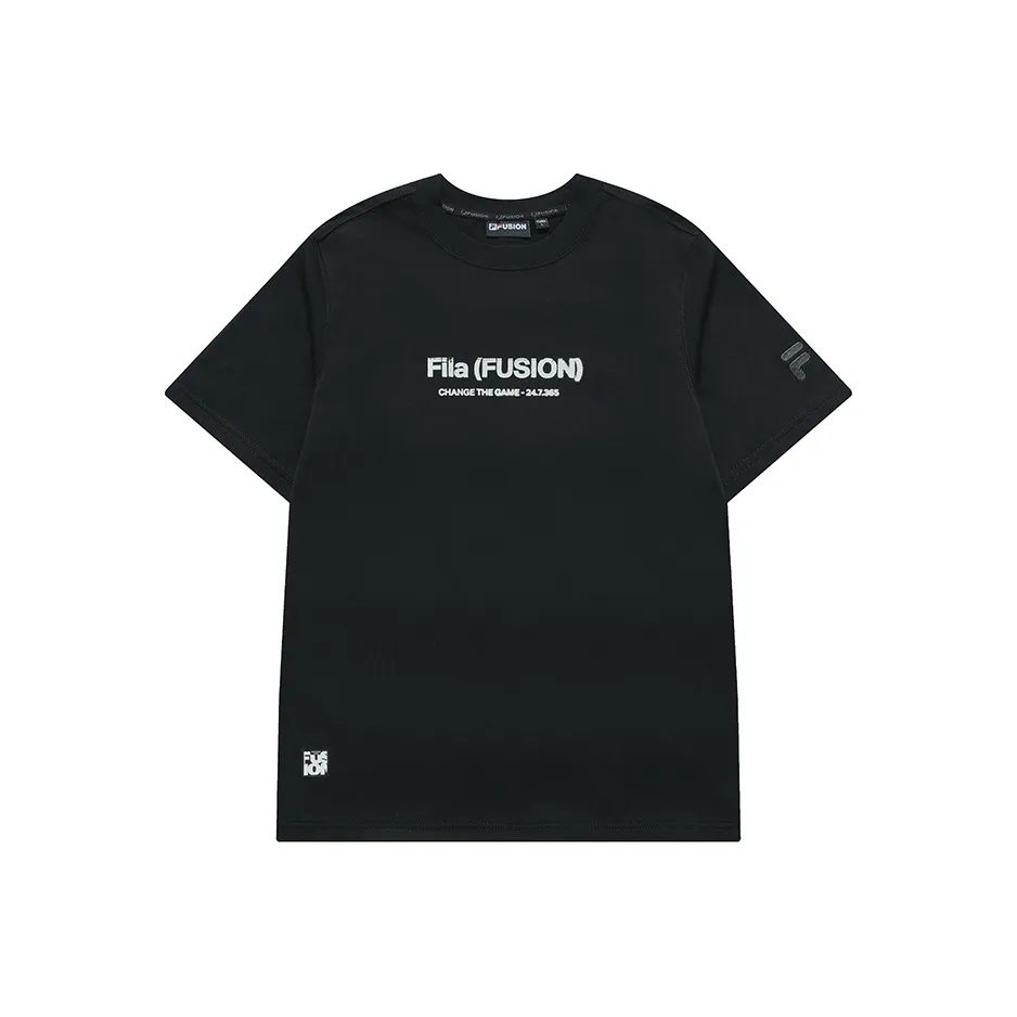FILA FUSION WORKWEAR T Shirts Men's Jet Black