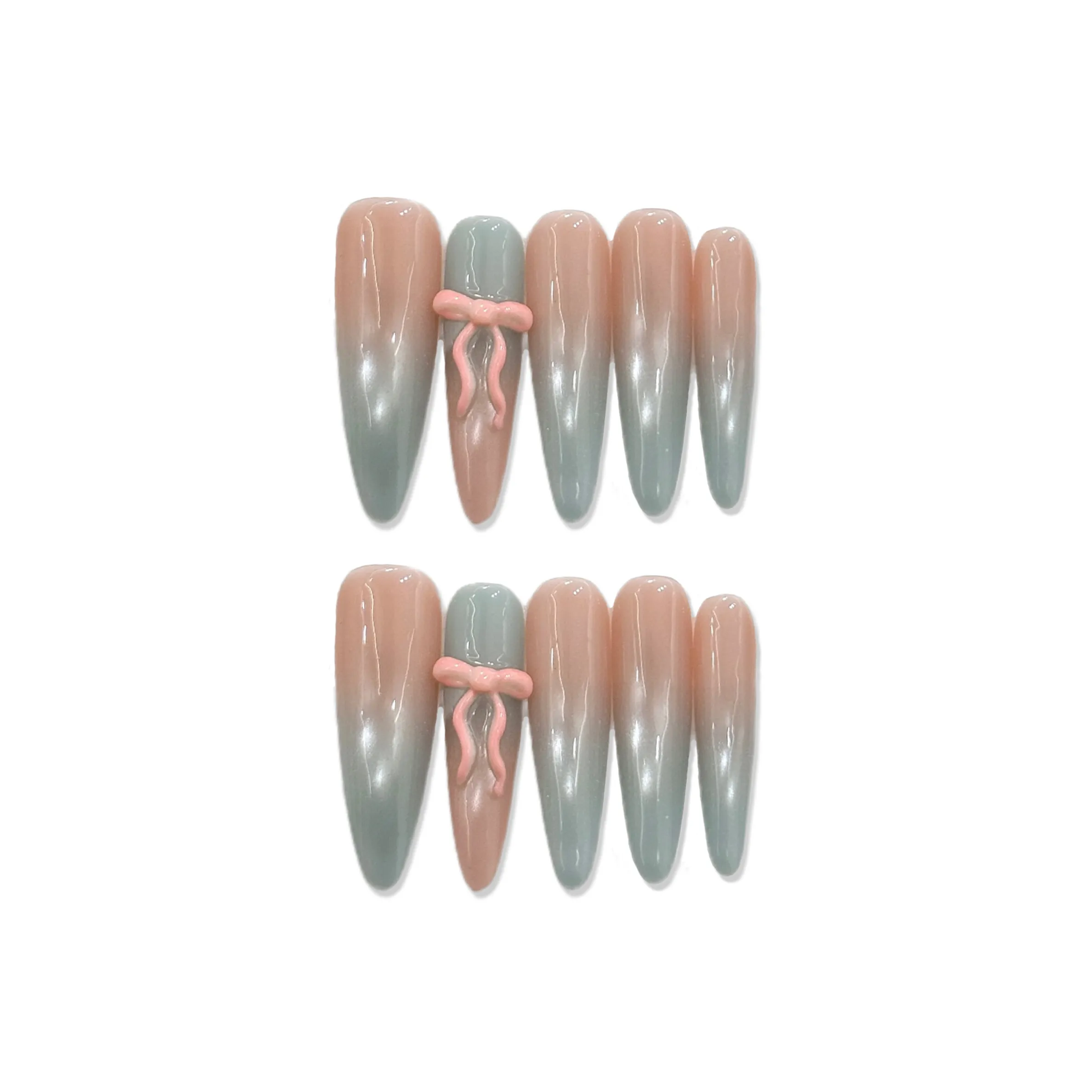 XIAMEIYU Фальшивые ногти Унисекс