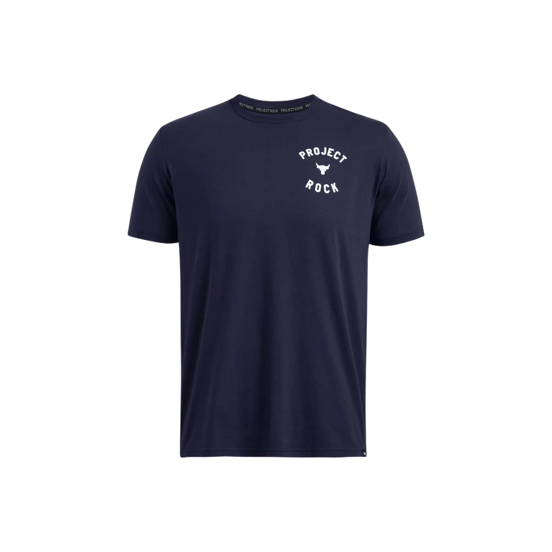 Under Armour Project Rock T-Shirt Мужская Темно-Синяя