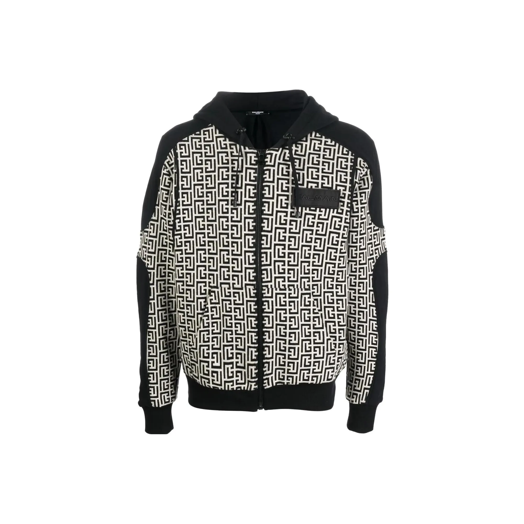 BALMAIN Monogram logo Hoodie