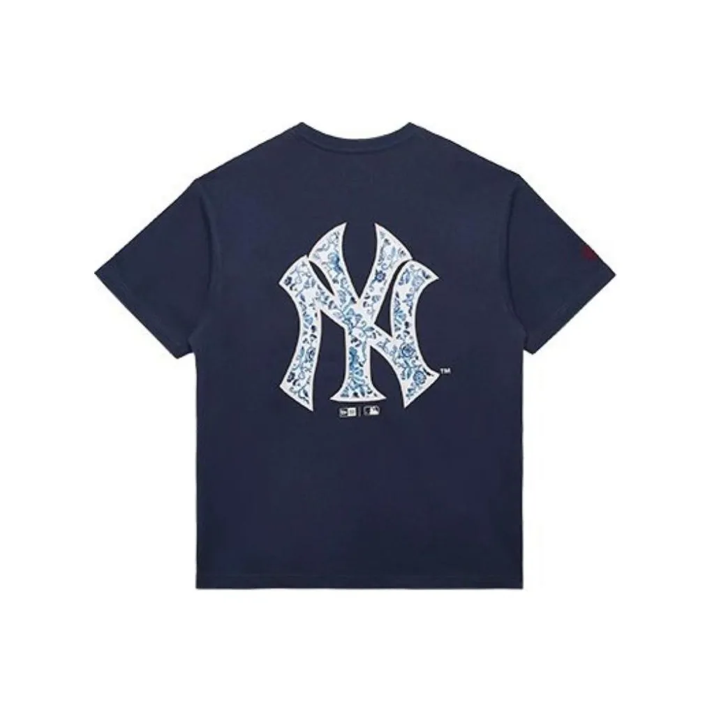 New Era Blue And White Porcelain Series T Shirt Unisex
