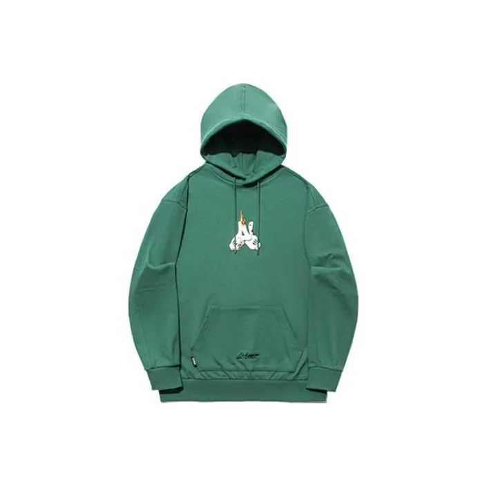 LINING Толстовка Унисекс Темный Дворцовый Зеленый