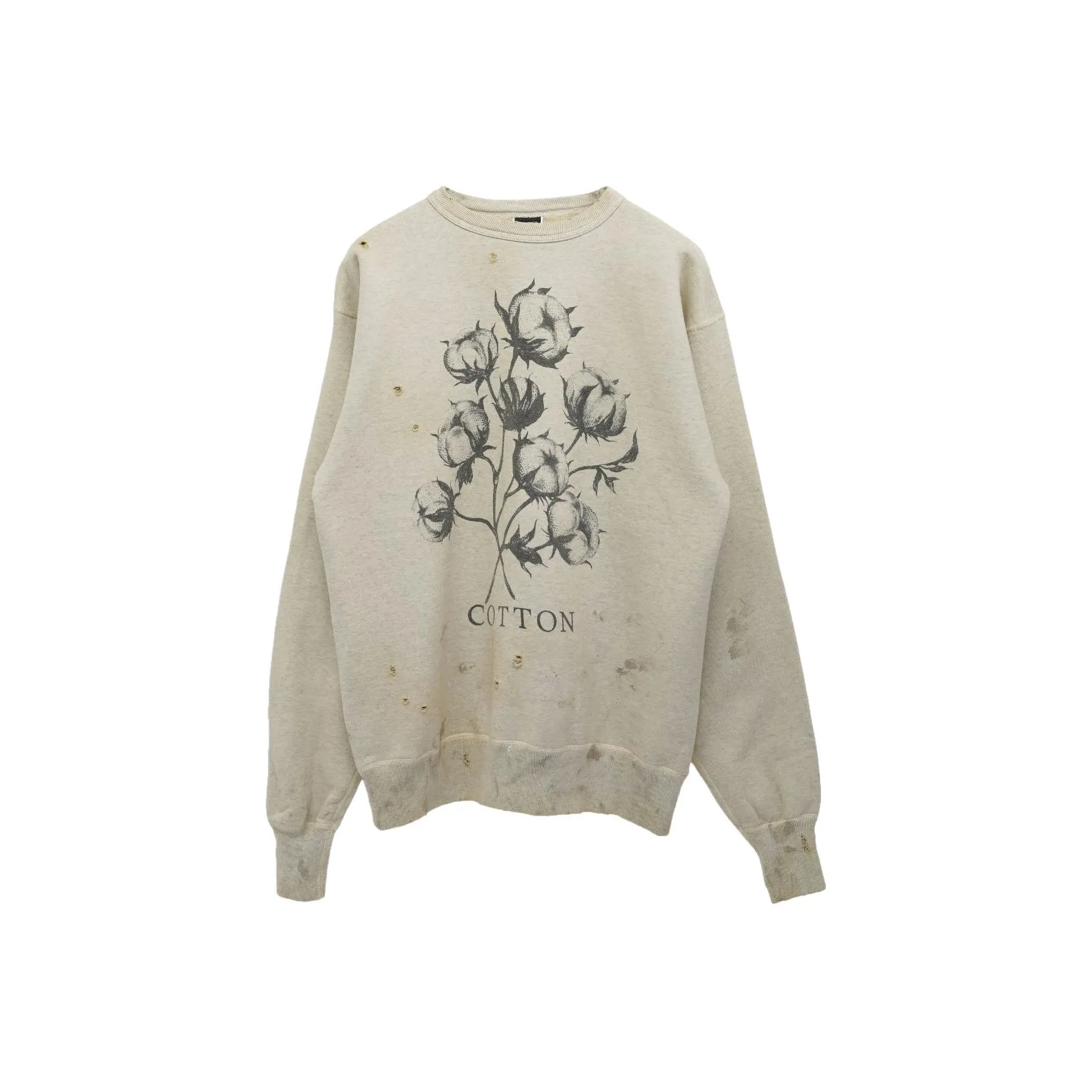 SAINT Mxxxxxx X Denim Tears Cotton Crewneck Sweatshirt