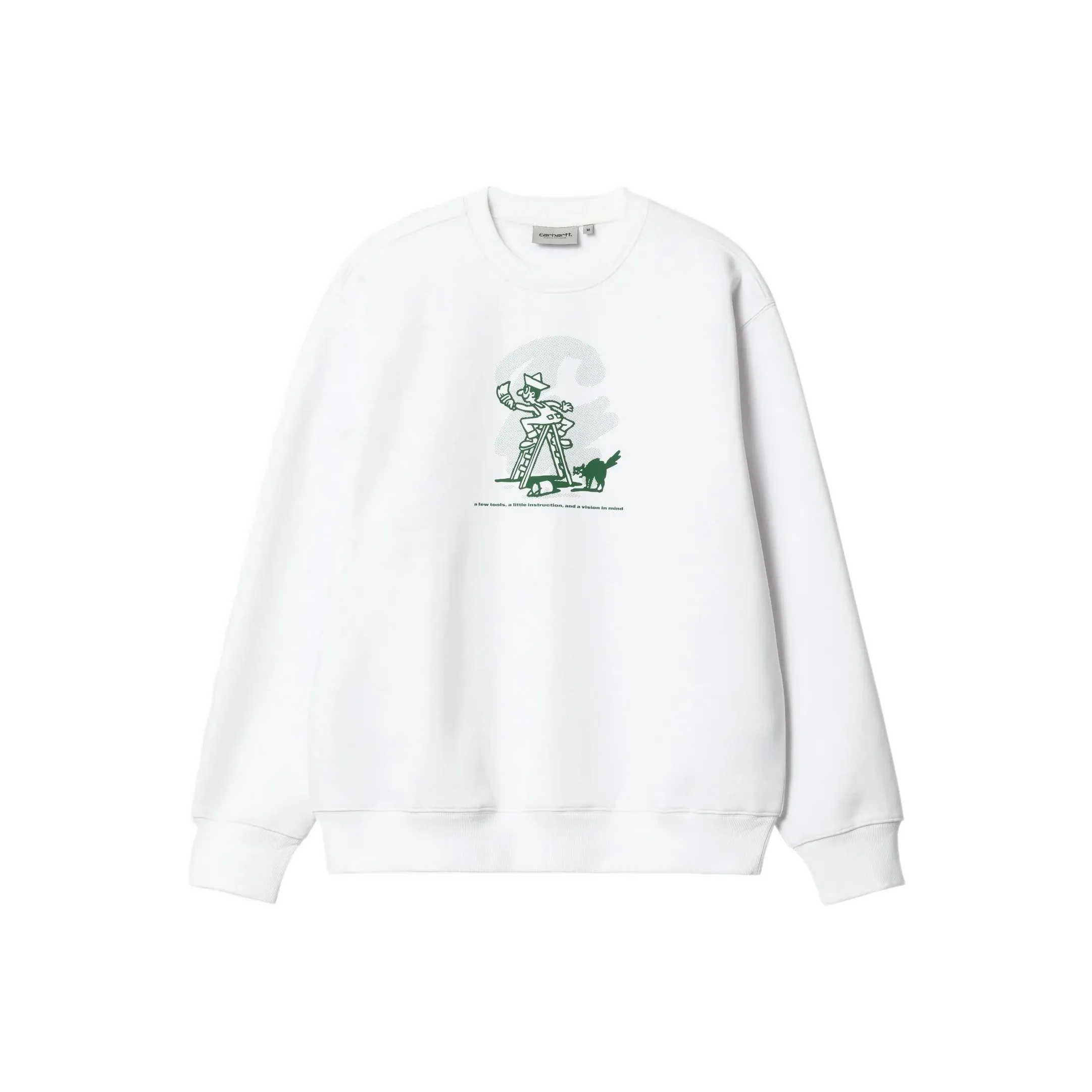 Carhartt WIP Белый Мужской Свитшот