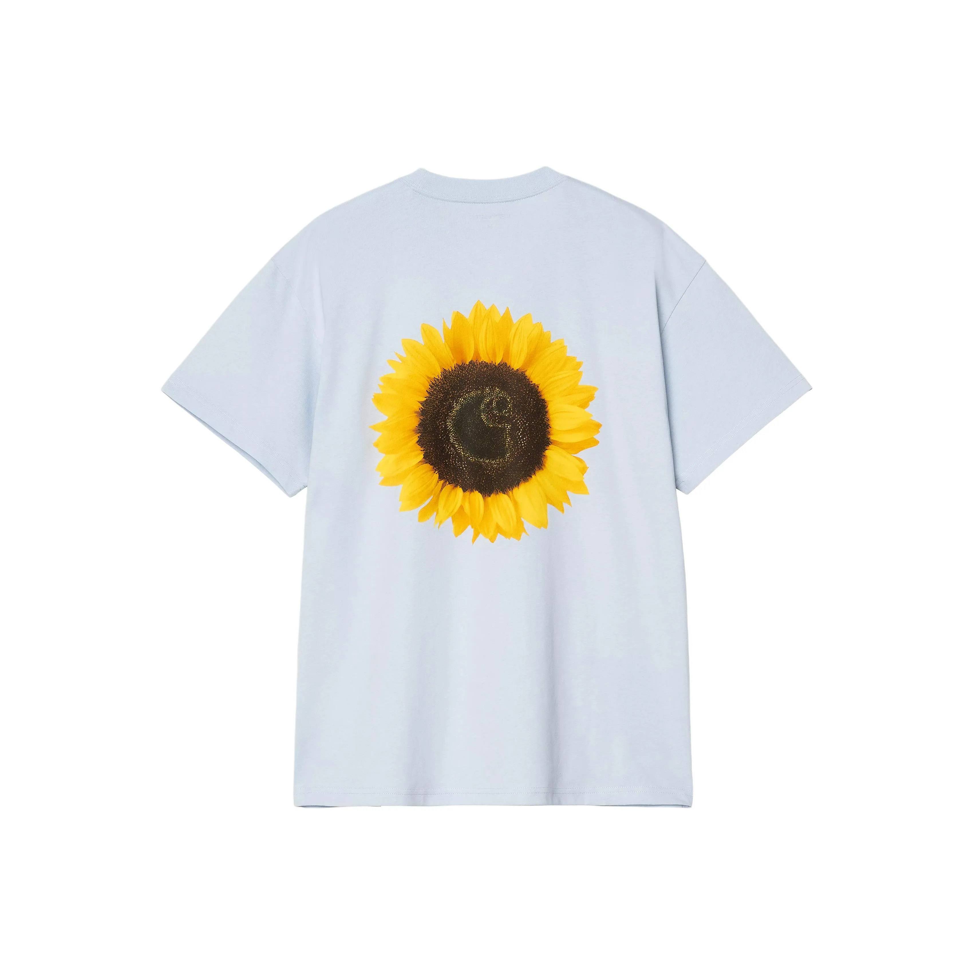 Carhartt WIP T-Shirt Мужской Светло-Синий