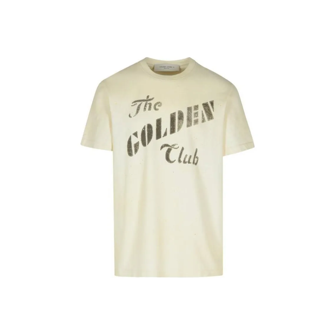 Golden Goose T-Shirt Мужской Айвори