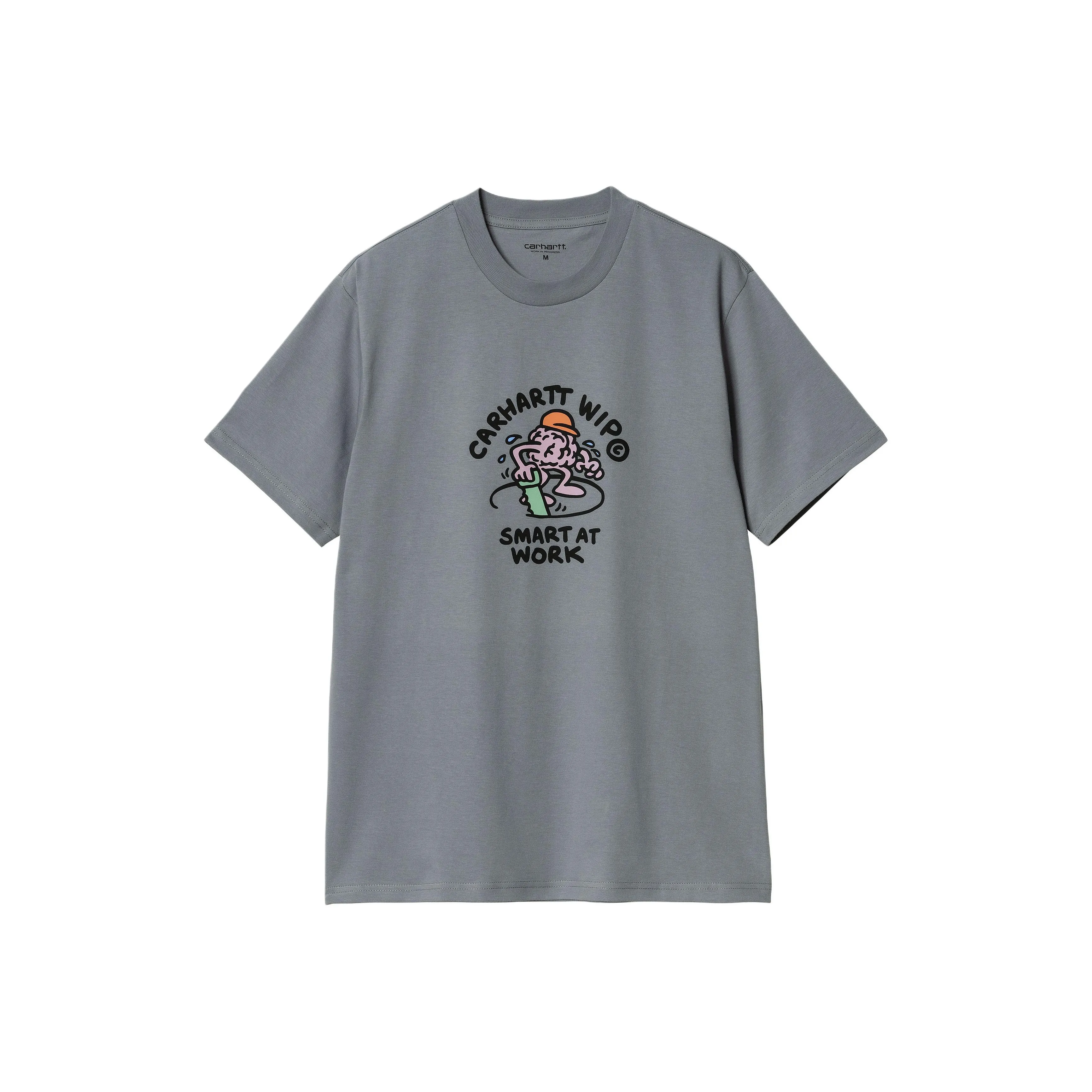 Carhartt WIP FW24 S/S Smart T Shirt T Shirt Unisex Dove Gray