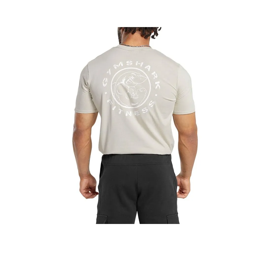 GYMSHARK T Shirt Men's Pebble Gray