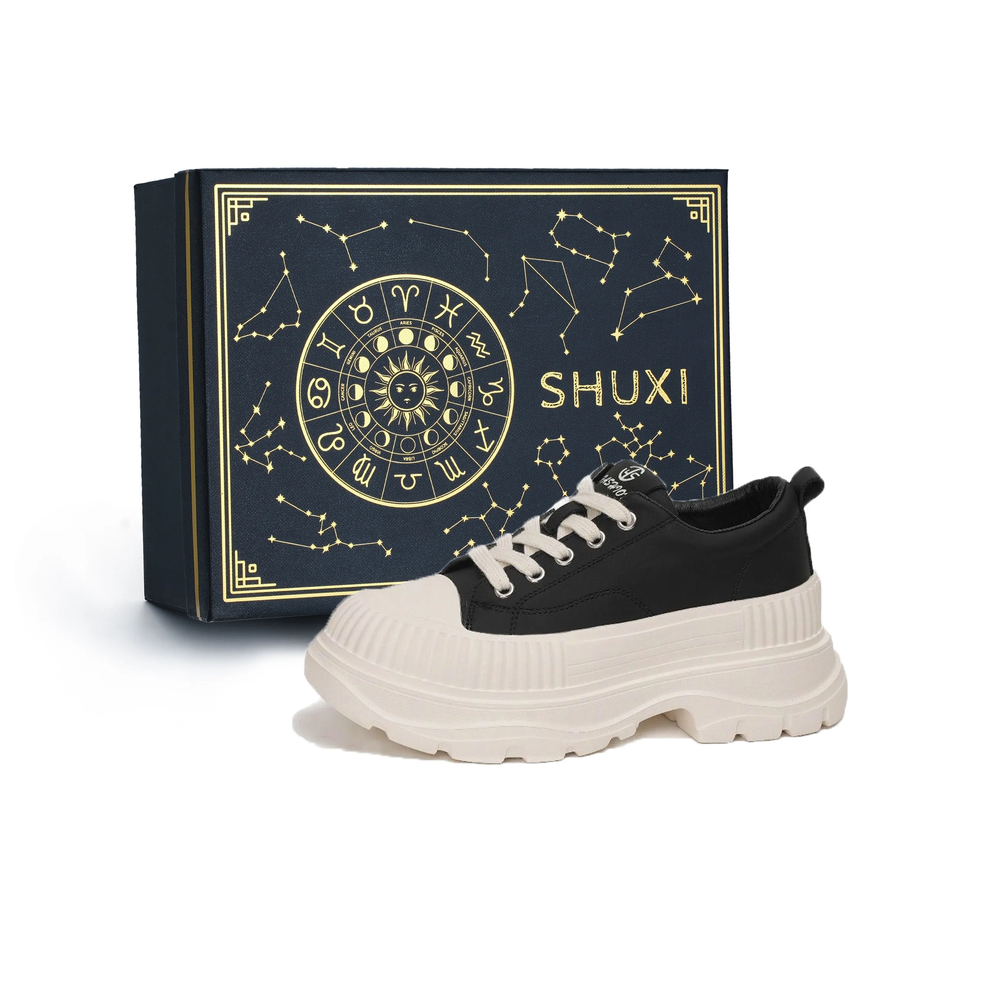 SHUXI Coverage Slip Resistant Skateboard Shoes Women's