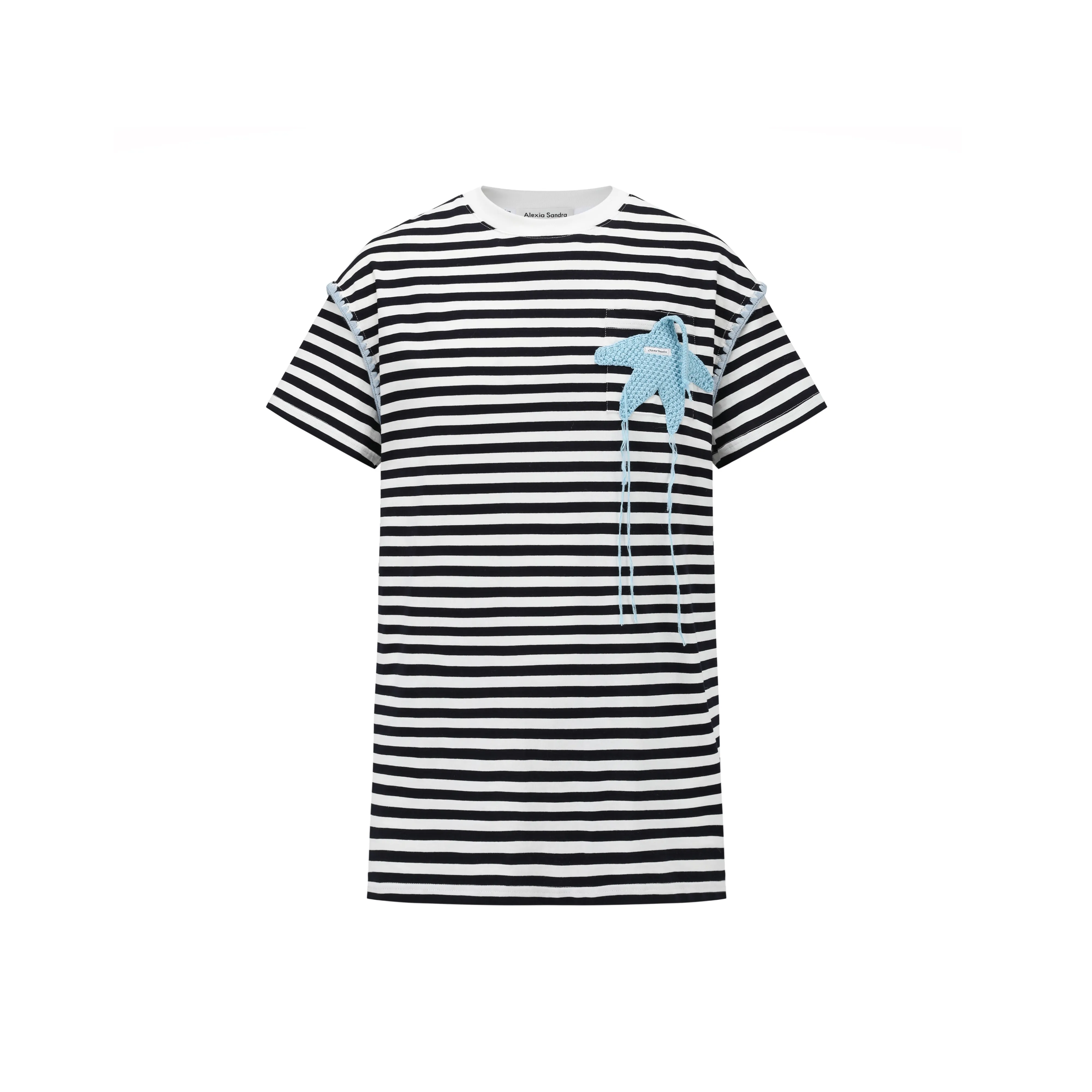 Alexia Sandra Stripe series T-Shirt Унисекс Темно-синий