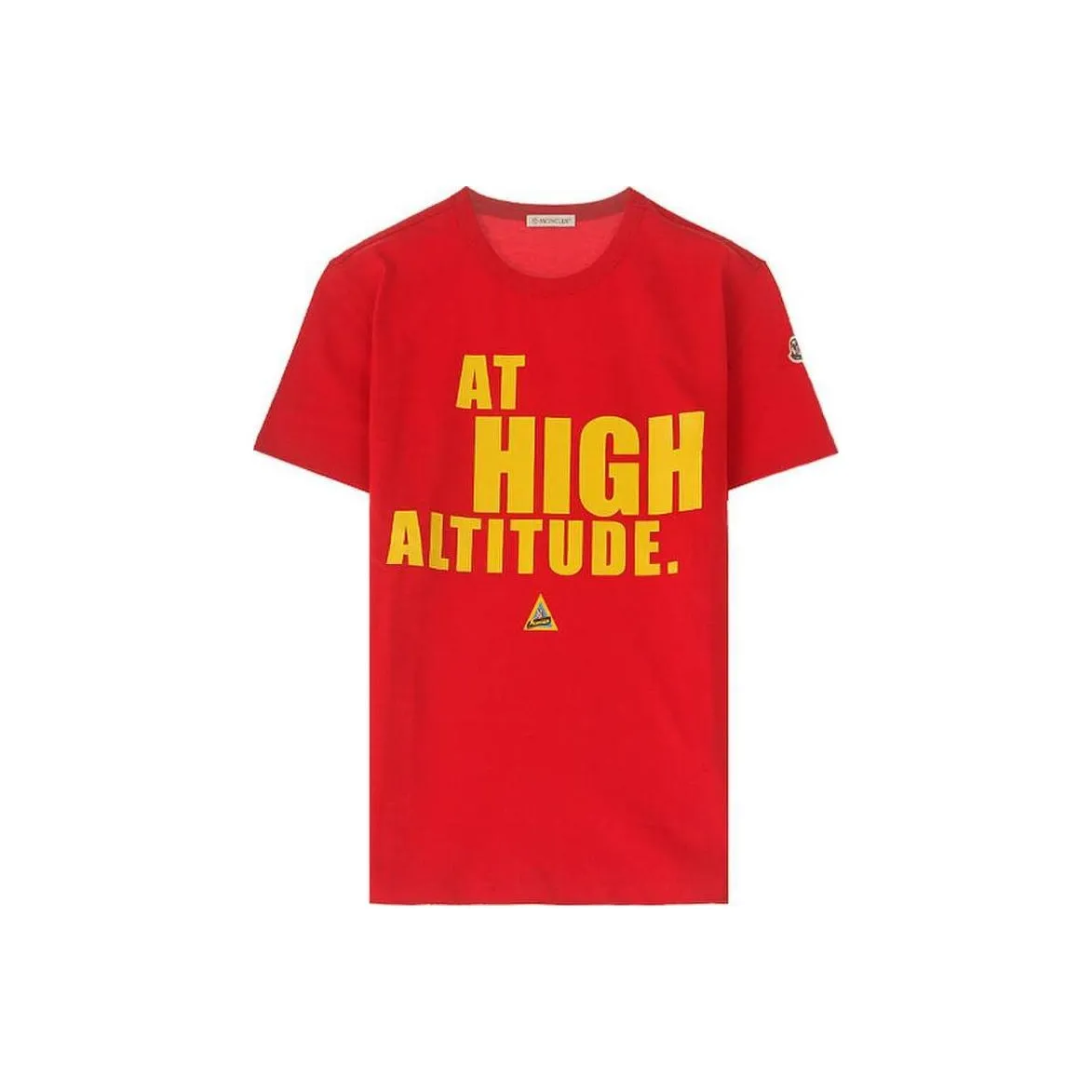 Moncler T Shirts Men's Red