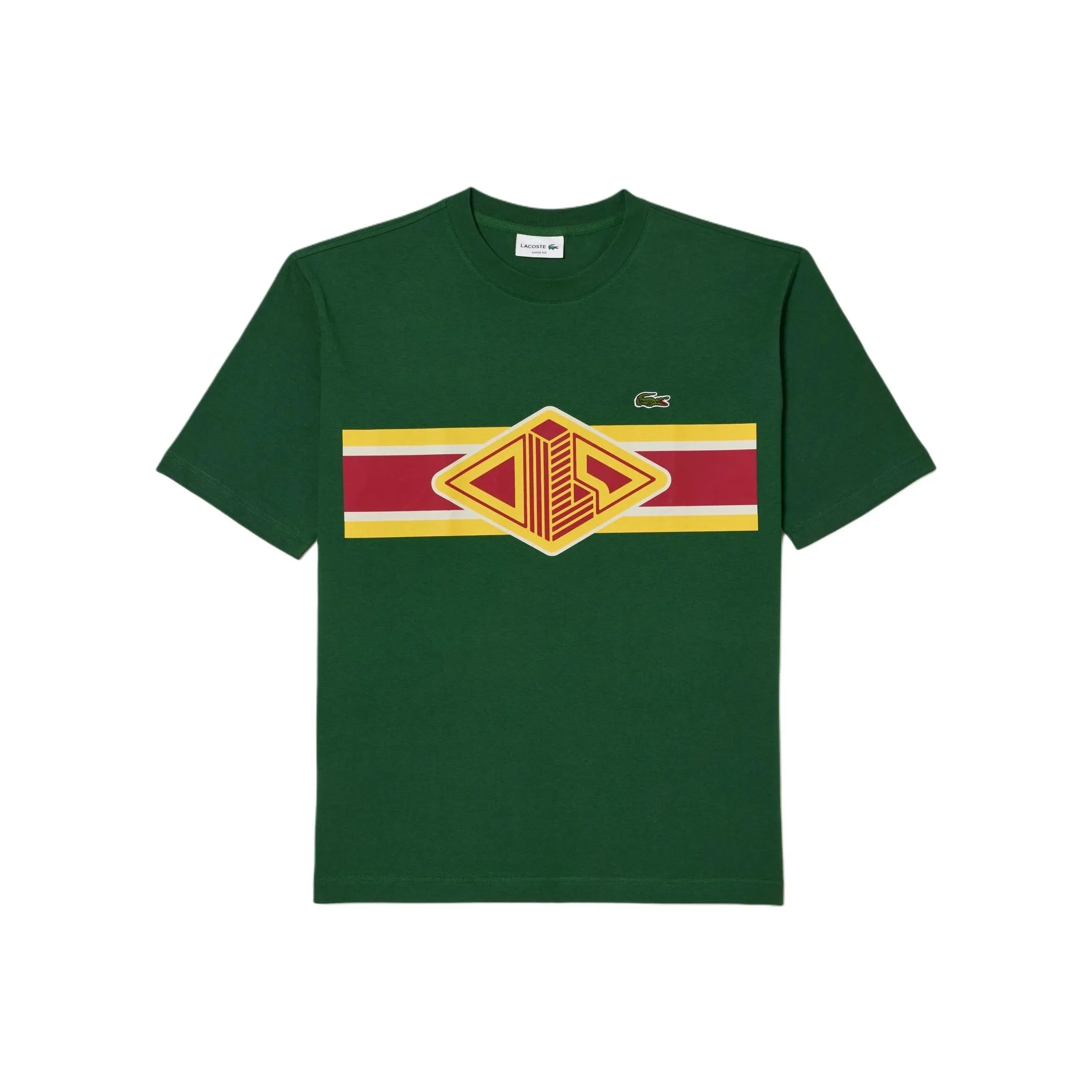 LACOSTE Collaboration Зеленая Мужская Футболка