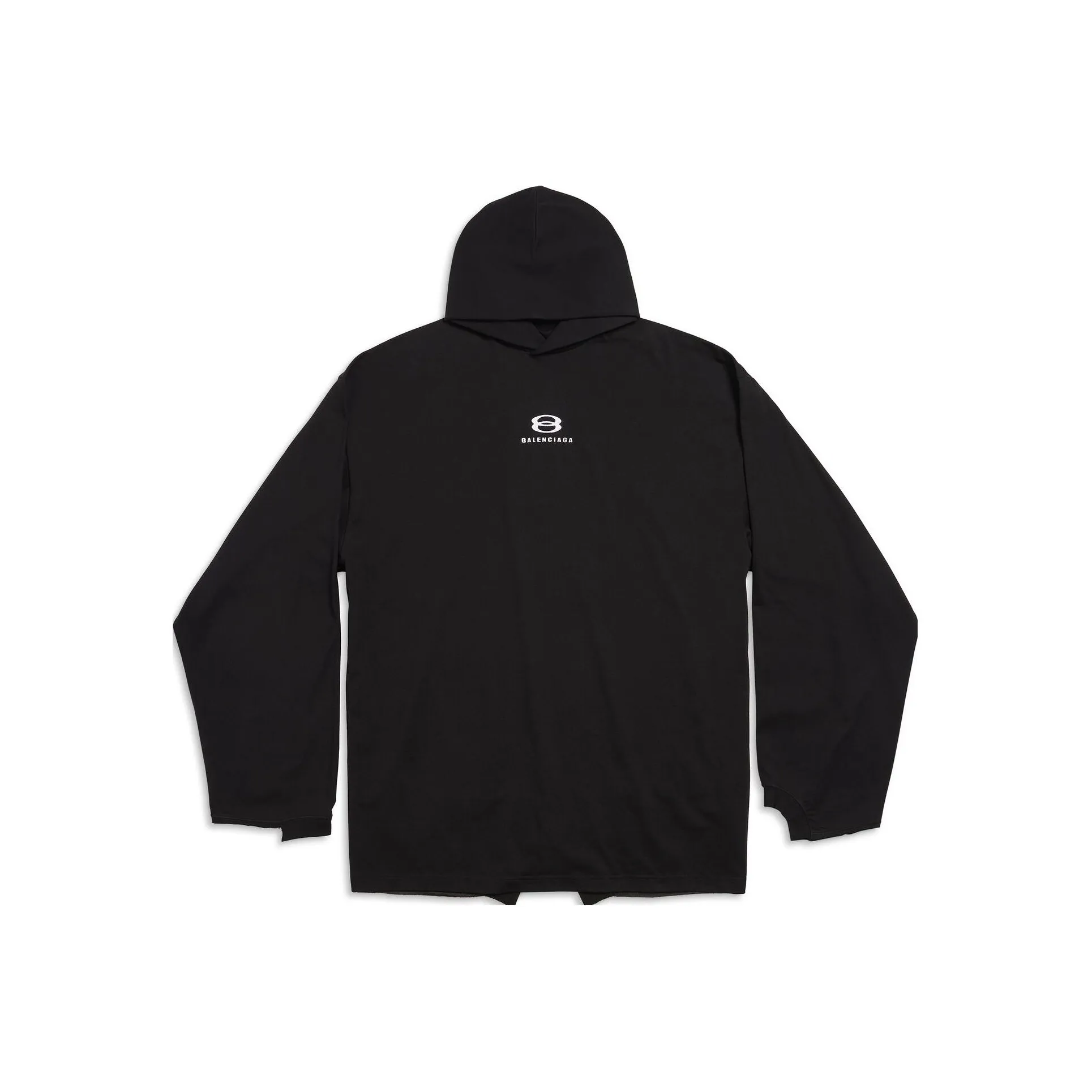 Balenciaga Pre Owned Logo print Cotton Hoodie