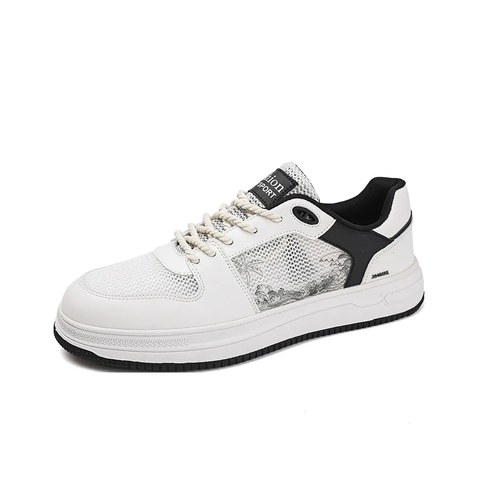 King Jinmai Slip Resistant Cushioning Quick Dry Lightweight Breathable Low Top Skateboard Shoes Men's