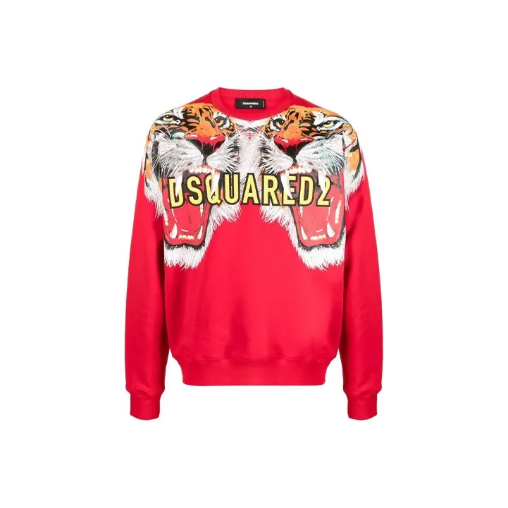 DSQUARED 2 SS22 Толстовка Мужской Красный