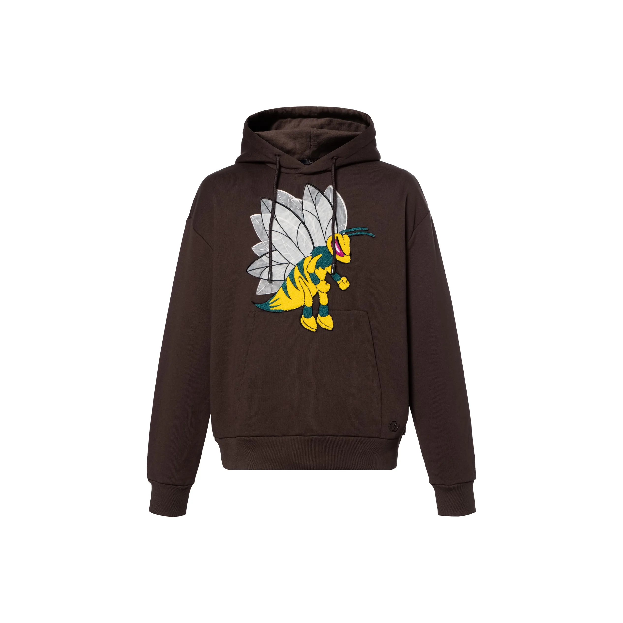 LOUIS VUITTON Graphic Bee Patched Hoodie