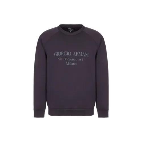 Giorgio Armani Синий Мужские Свитшоты