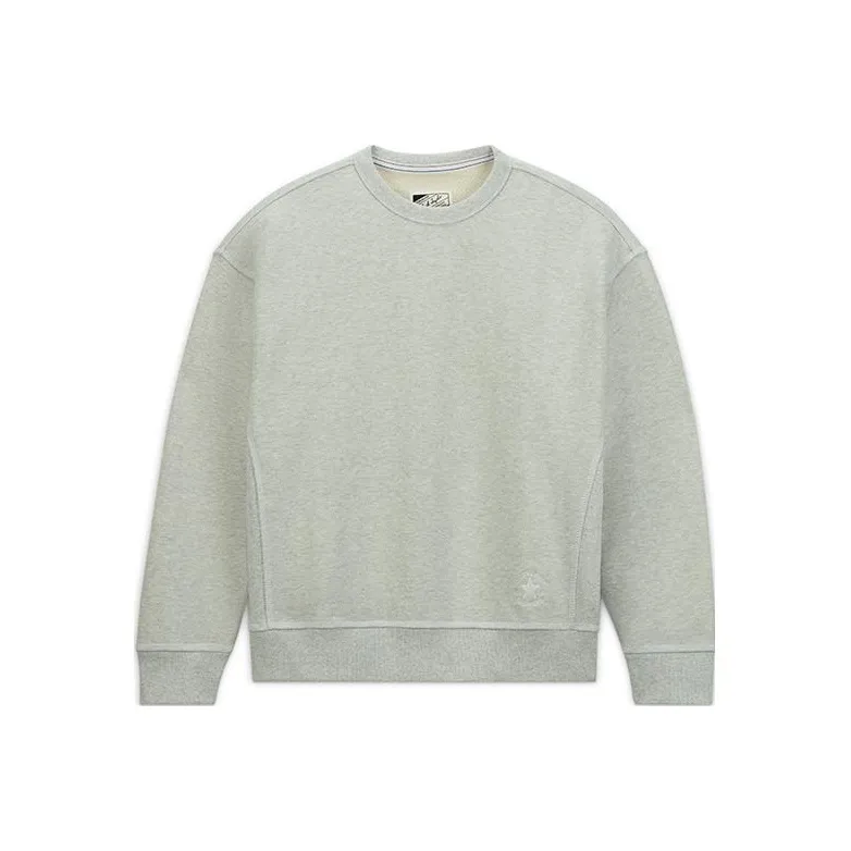Converse FW23 Gold Label Series Sweatshirts Unisex Light Gray